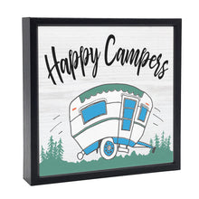 Load image into Gallery viewer, Happy Campers | Wood Sign
